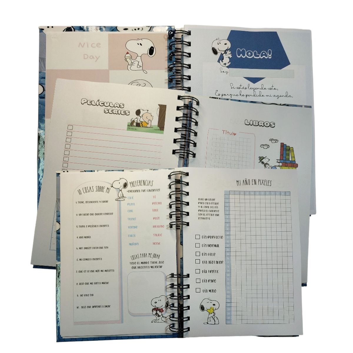 INDEPENDIENTE - Planificador Anual SNOOPY