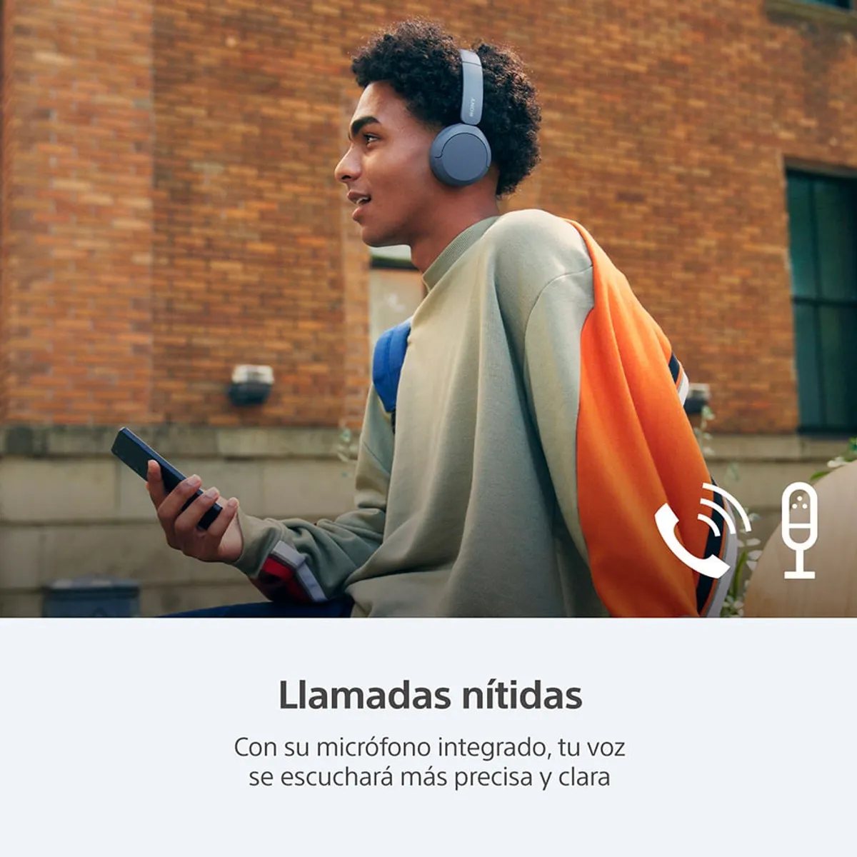 SONY - Audífonos Bluetooth WH-CH520 Azul