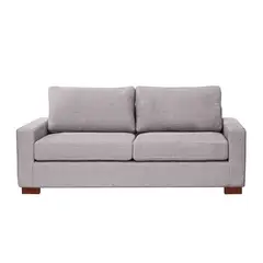 LATAM HOME - Sofá Livorno 3 Cuerpos Gris Claro Lino