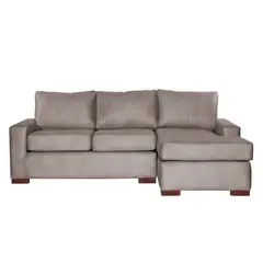 LATAM HOME - Sofá Seccional Livorno 3 Cuerpos Gris