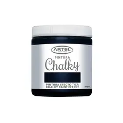 ARTEL - Pintura Chalky a la Tiza 250ml Negro
