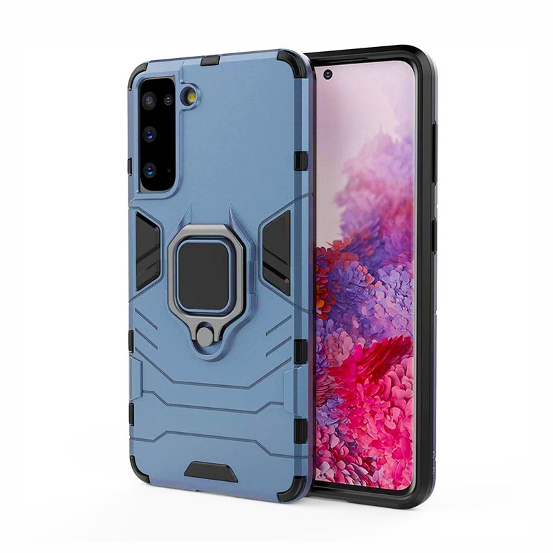 XUNDD - Carcasa Para Samsung S21 Plus Armor Soporte Anillo con Iman