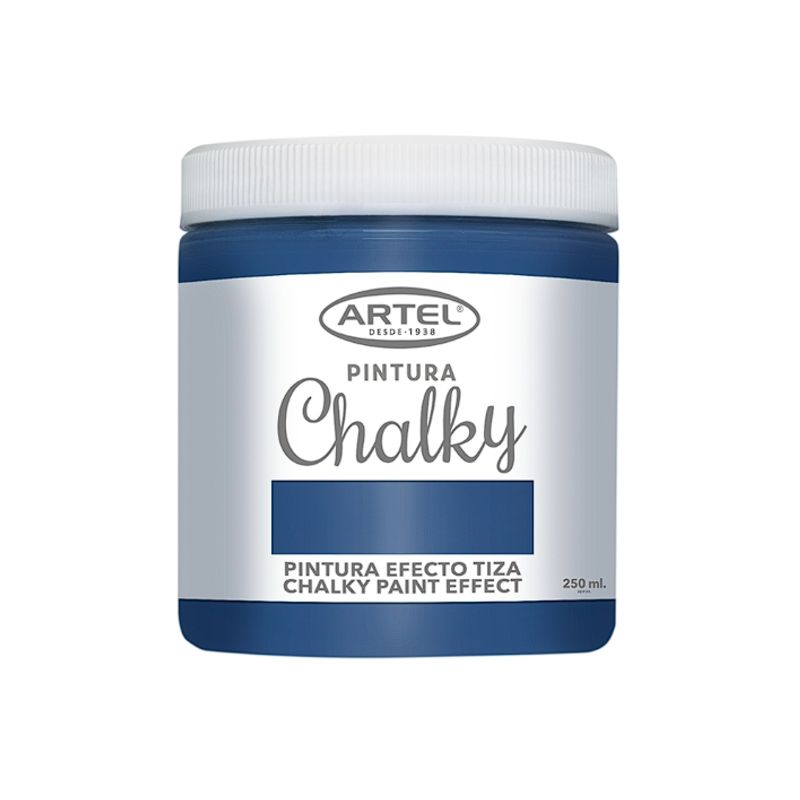 ARTEL - Pintura Chalky a la Tiza 250ml Azul Boreal