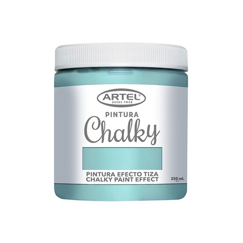 ARTEL - Pintura Chalky a la Tiza 250ml Verde Menta