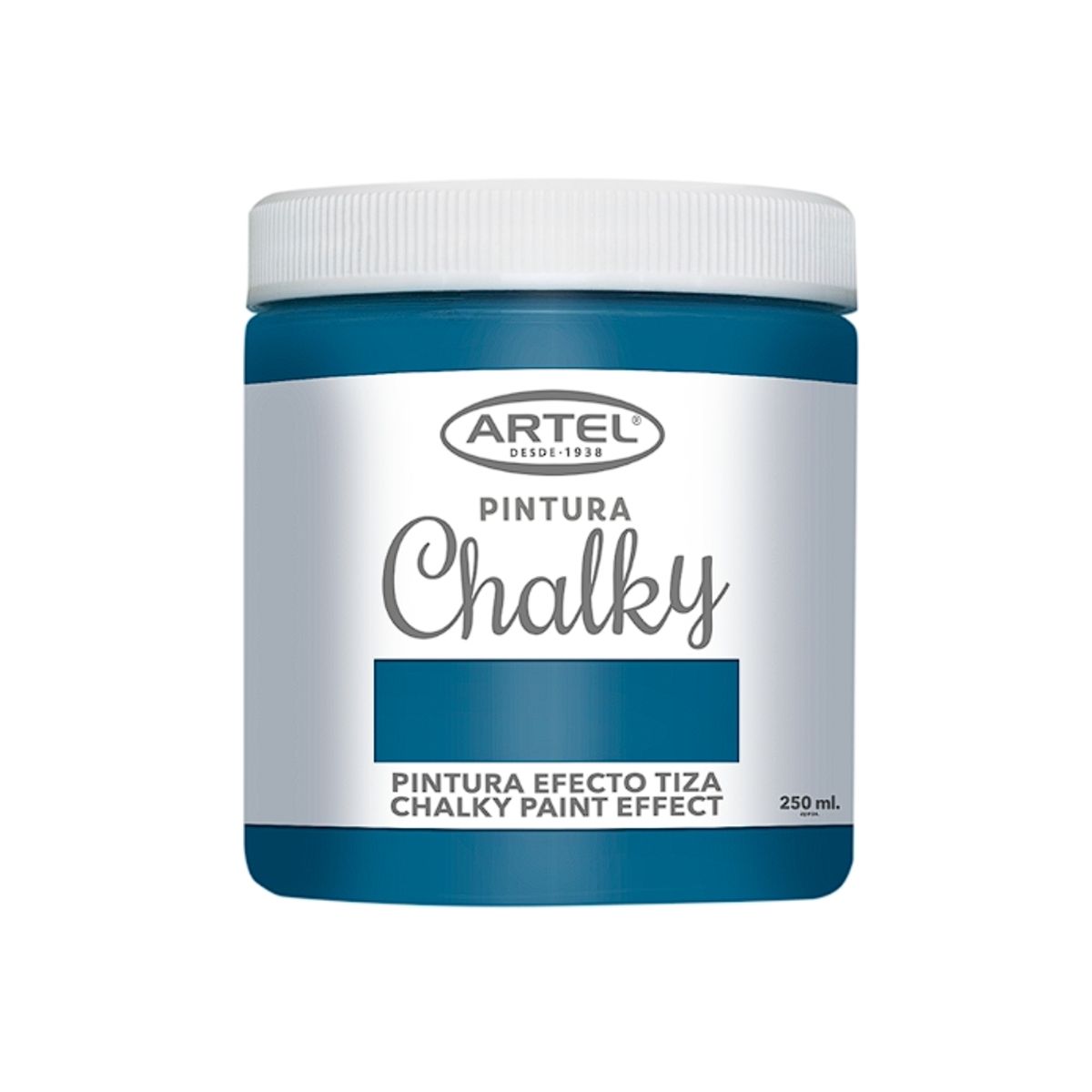 ARTEL - Pintura Chalky a la Tiza 250ml Azul Laguna