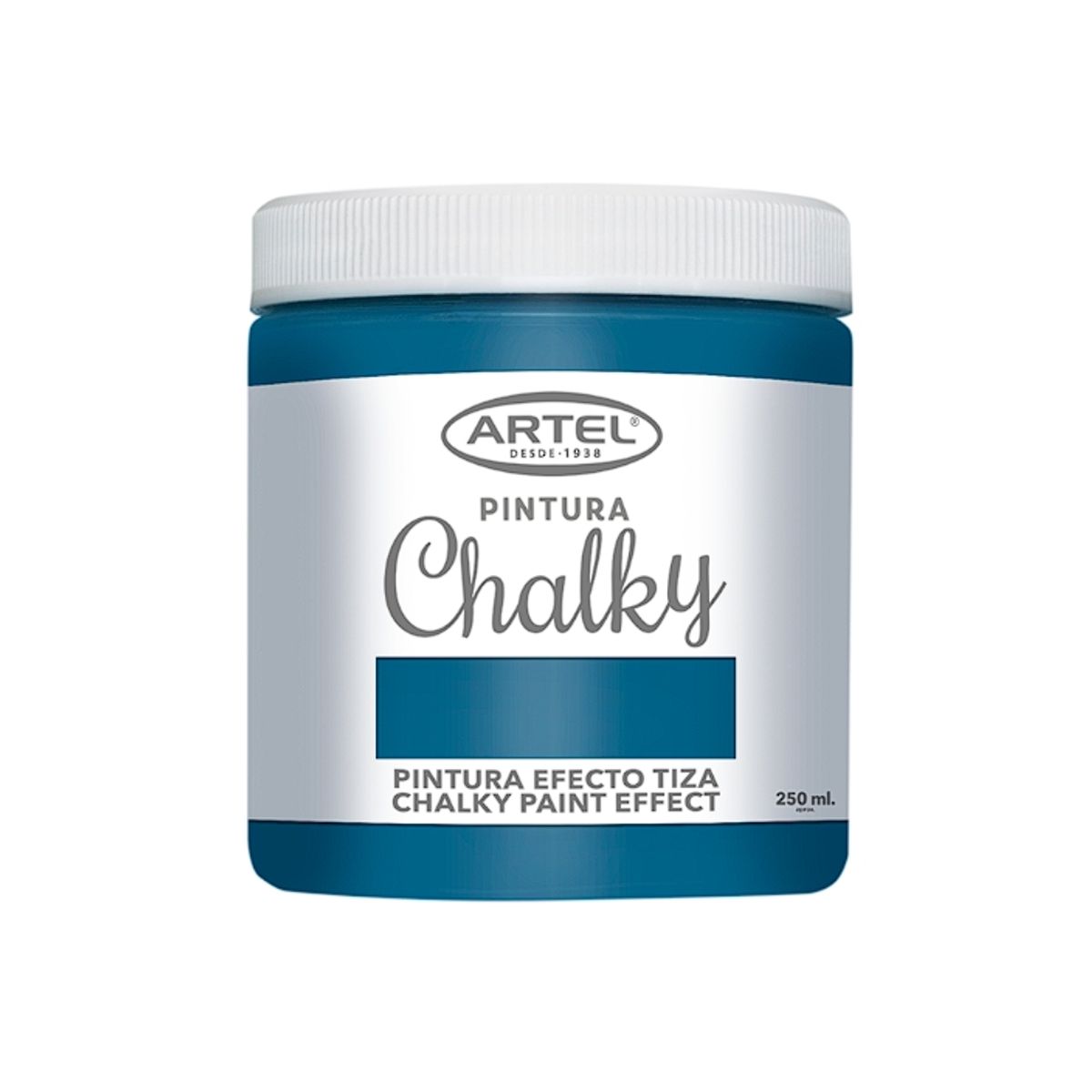 ARTEL - Pintura Chalky a la Tiza 250ml Azul Laguna