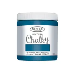 ARTEL - Pintura Chalky a la Tiza 250ml Azul Laguna