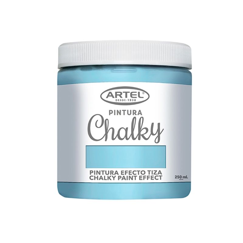 ARTEL - Pintura Chalky a la Tiza 250ml Turquesa
