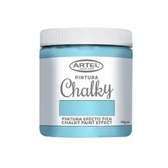 ARTEL - Pintura Chalky a la Tiza 250ml Turquesa