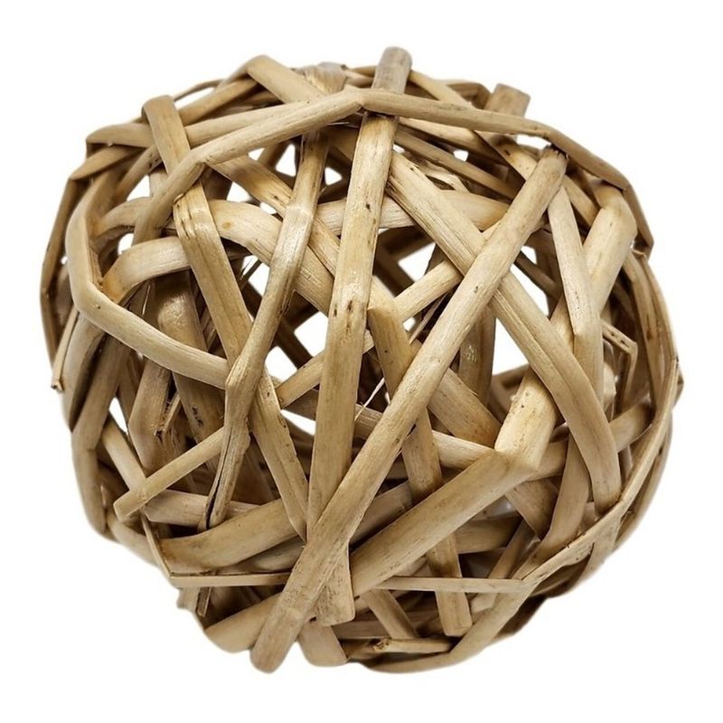 GENERICO - Esfera De Mimbre Para Decoración Pelotas De Mimbre Cafe