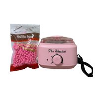 Olla Calentador De Cera Pro Max 200 500 gr + CERA+ PALETAS