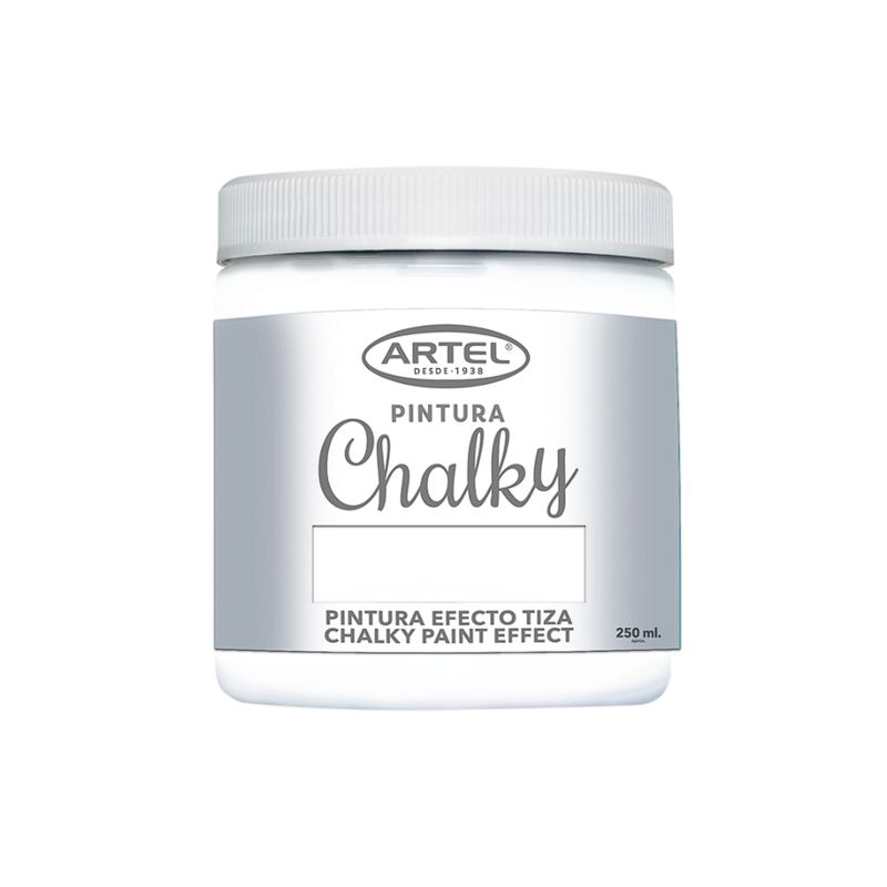 ARTEL - Pintura Chalky a la Tiza 250ml Blanco
