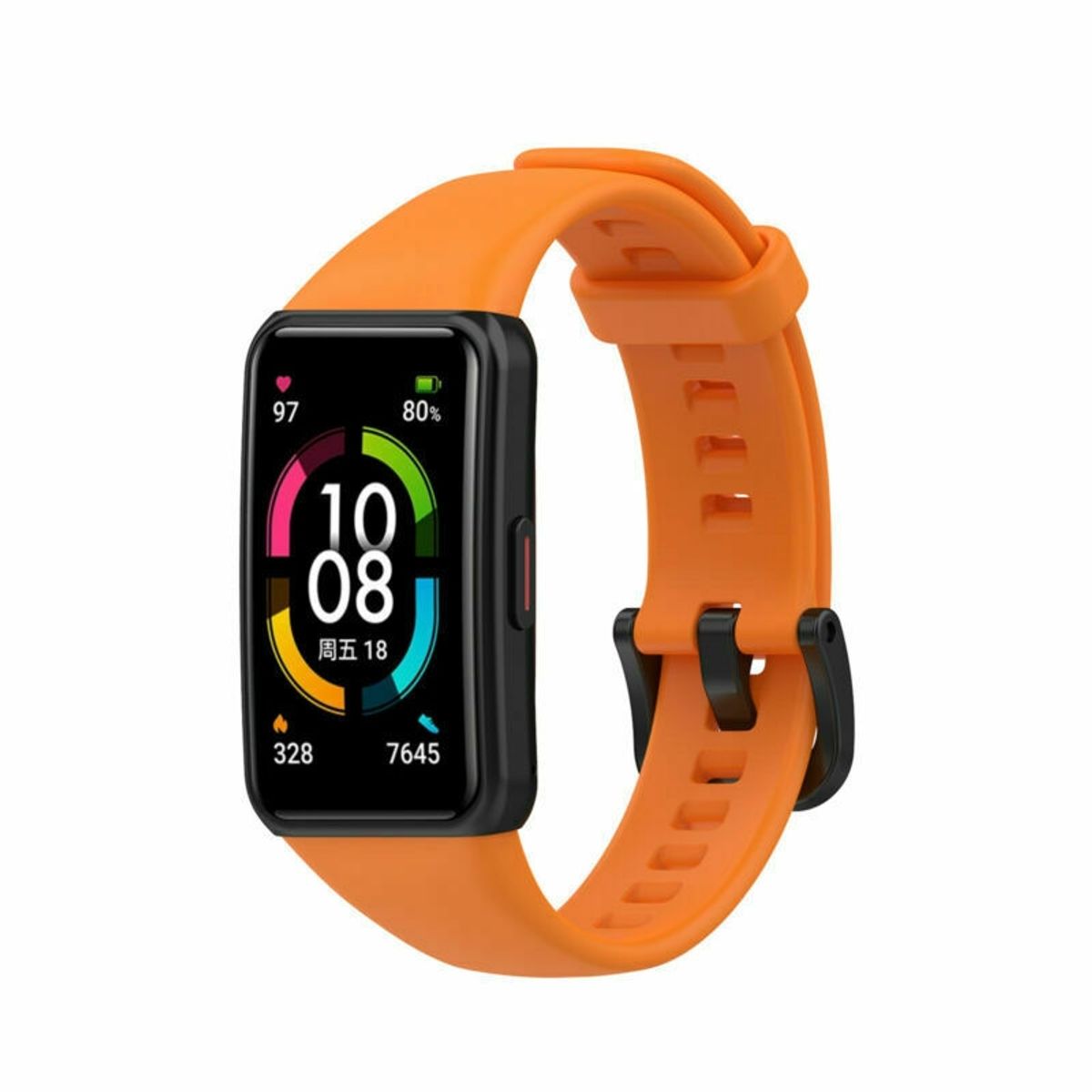 GENERICO - Correa Para Huawei Band 6 Naranja…