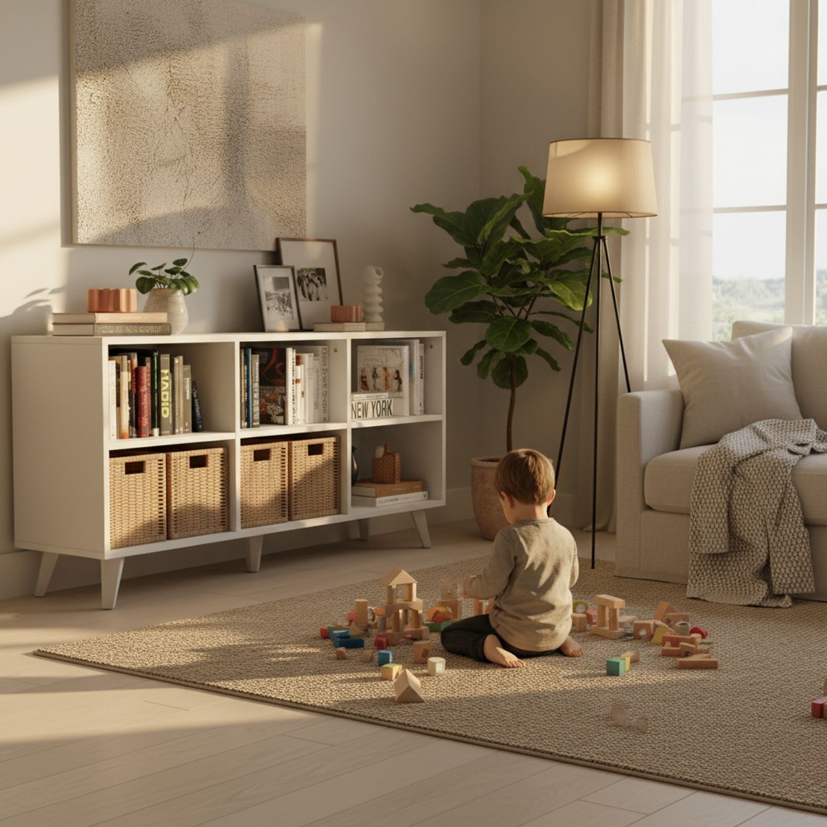 MEDULAR - Librero medio atacama blanco Medular