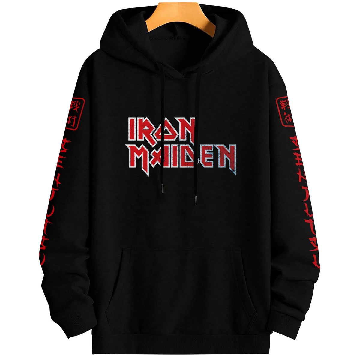 GENERICO - Polerón Oversize Adulto  Iron Maiden 411 Hombre…