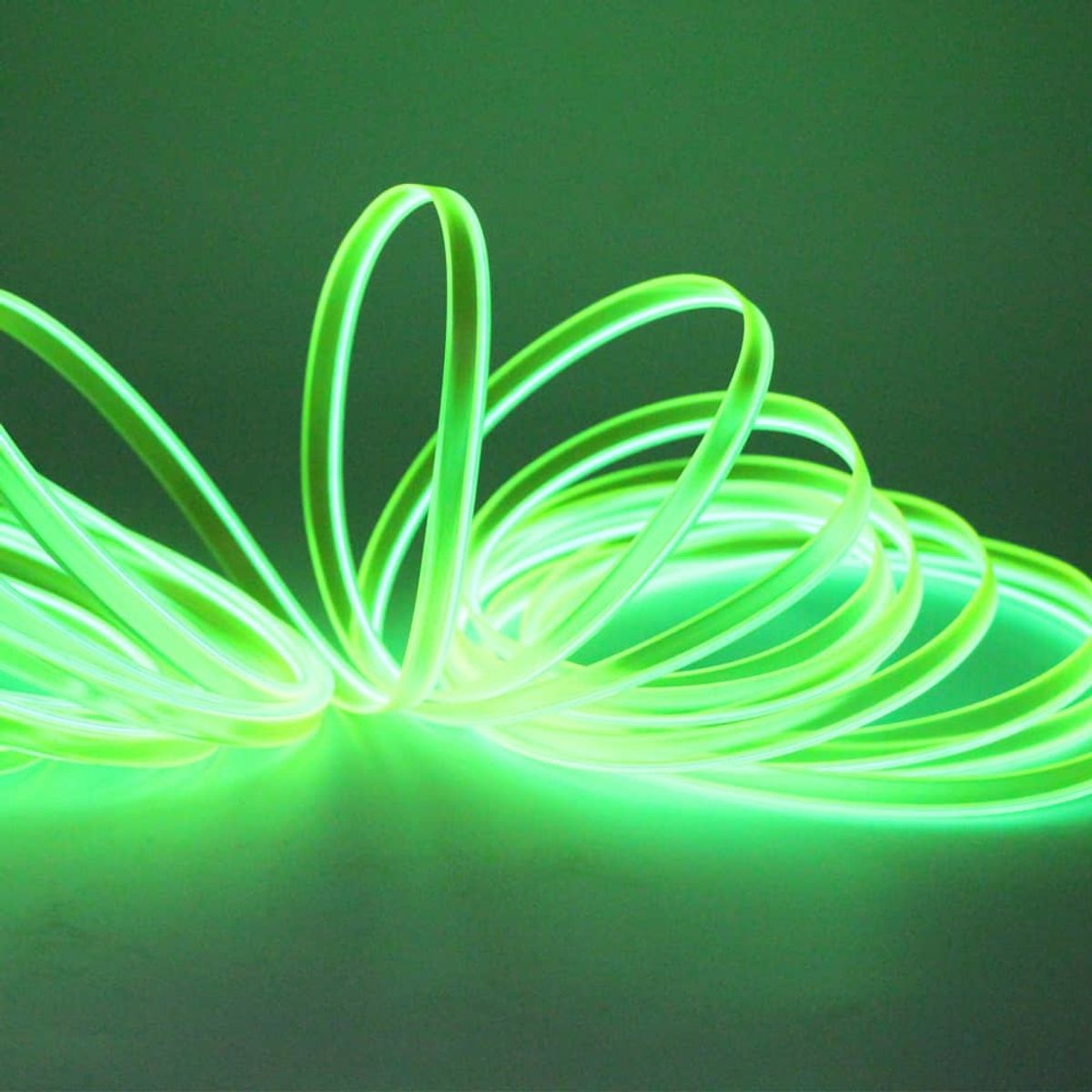 GENERICO - Hilo neón Tunning para ambiente interior autos 12v 5MTRS