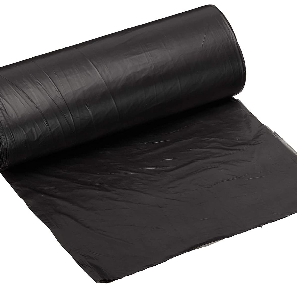 GENERICO - Pack 5 Rollos Bolsas Basura Mediana Negra 60x80 Resistentes…