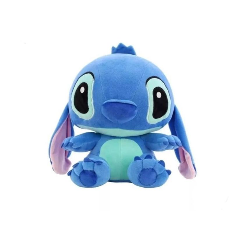 GENERICO - Peluche Stitch 60 Cm Azul + Laso Y Bolsa Regalo-
