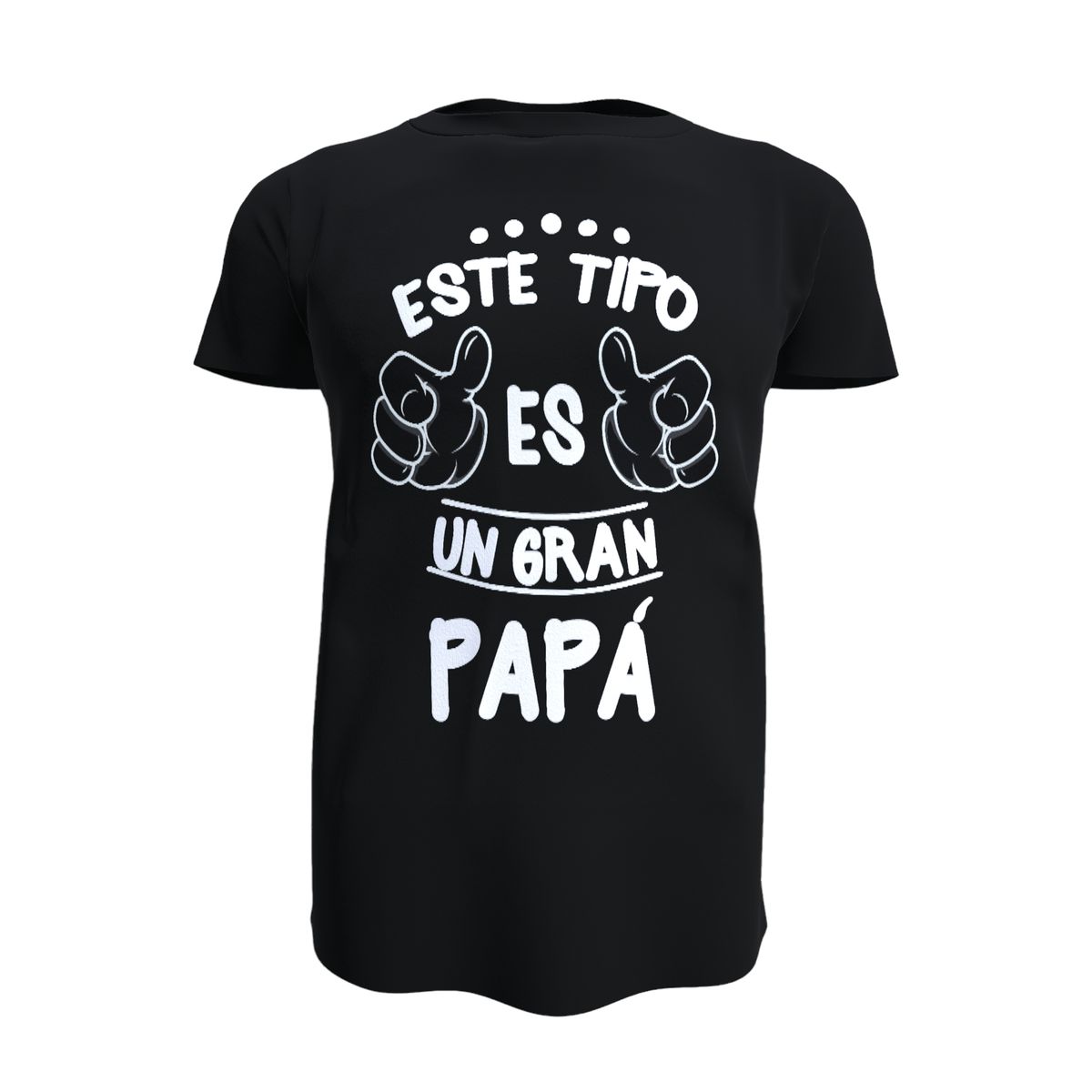 SM - Polera 100 algodón diseño este tipo es gran papá, regalo dia del padre