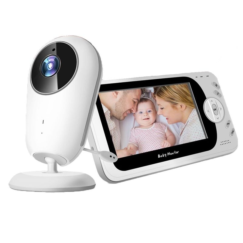 CASTLETEC - Monitor para bebe 4.3 pulgadas audio y visión nocturna VB608