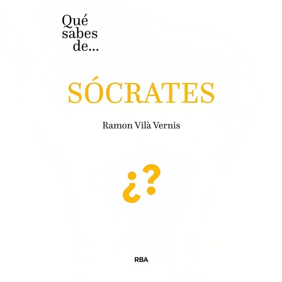 TOP10BOOKS - LIBRO Que Sabes De Socrates - Que Sabes De Socrates