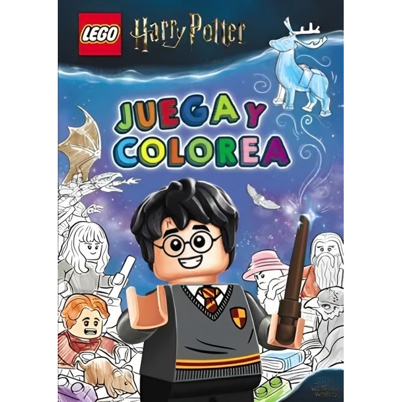 TOP10BOOKS - LIBRO HARRY POTTER LEGO. JUEGA Y COLOREA / VARIOS AUTORES / MAGAZZINI SALANI