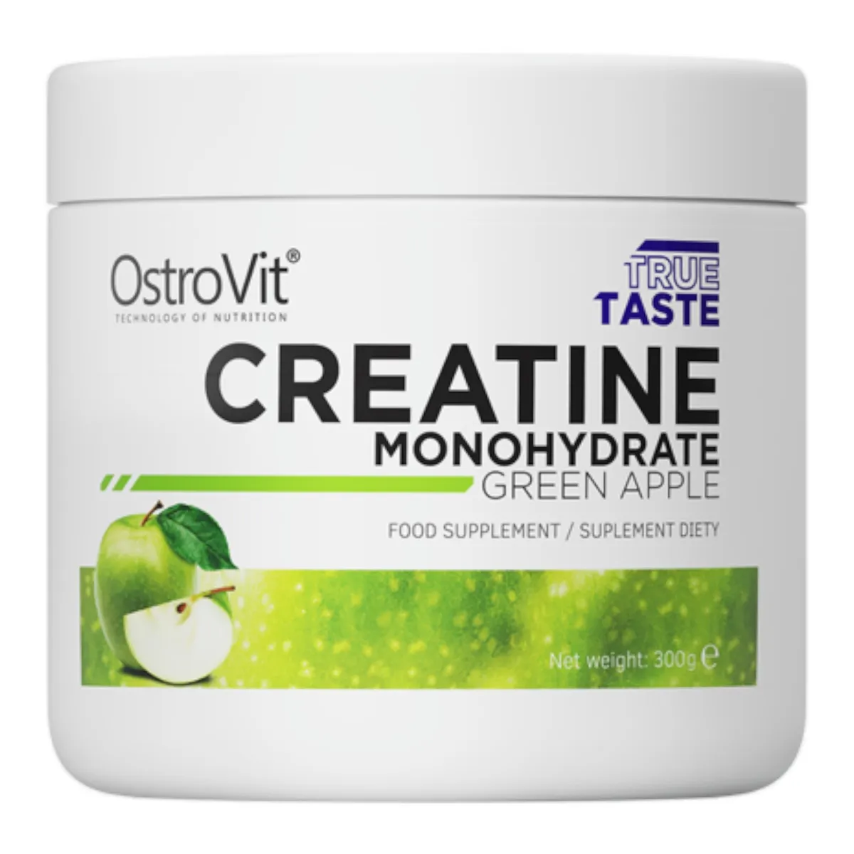 OSTROVIT - CREATINA MONOHIDRATADA 300GR - OSTROVIT - MANZANA