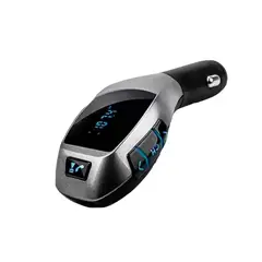 GENERICO - Transmisor De Radio Fm Bluetooth Para Auto X6