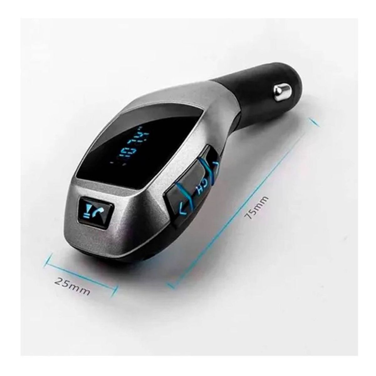 GENERICO - Transmisor De Radio Fm Bluetooth Para Auto X6