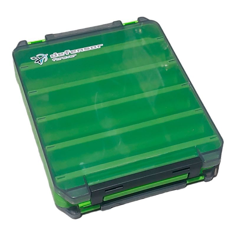 DEFENSOR FOREVER - Caja para accesorios de pesca verde