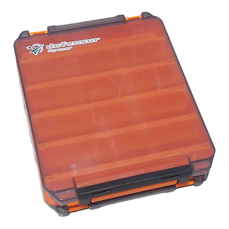 DEFENSOR FOREVER - Caja para accesorios de pesca naranjo