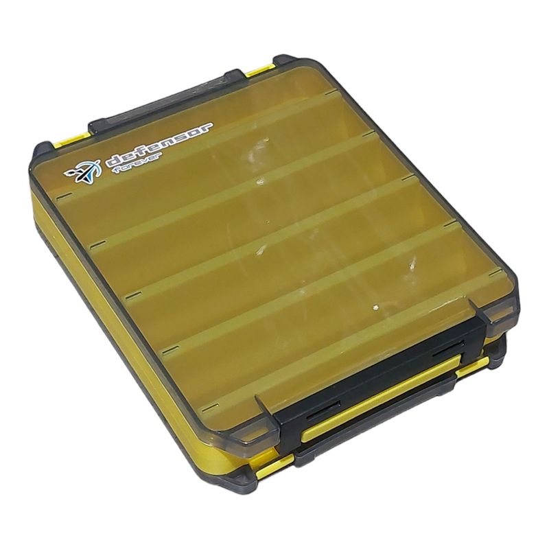 DEFENSOR FOREVER - Caja para accesorios de pesca amarillo