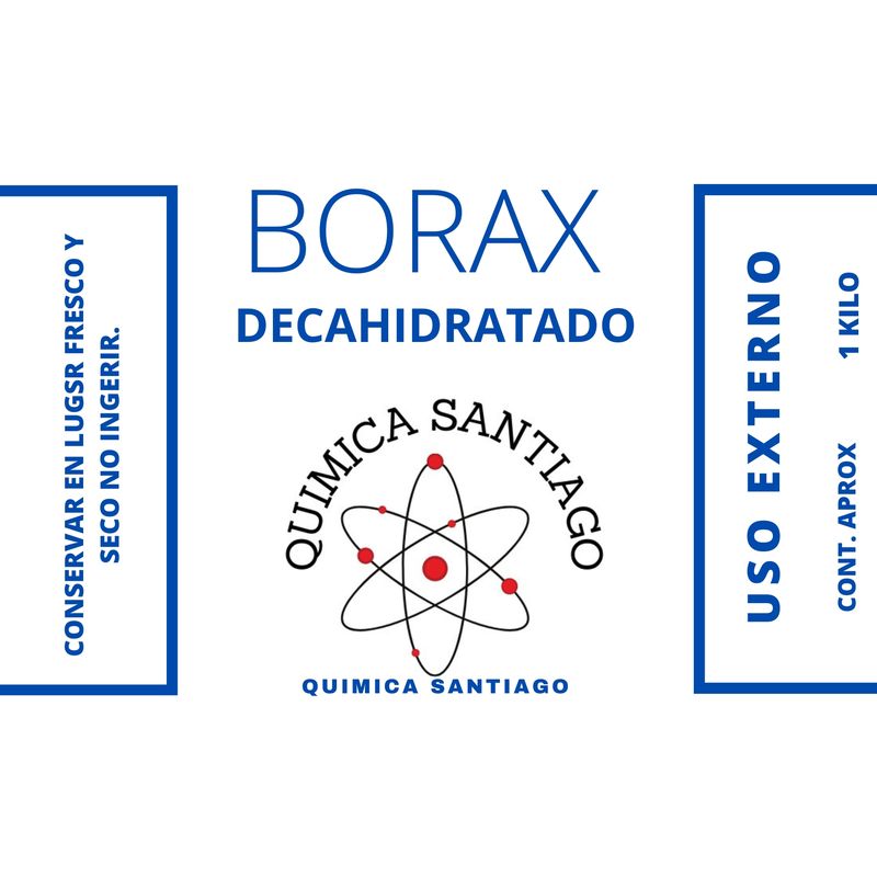 GENERICO - BORAX DECAHIDRATADO 1KG