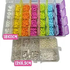 GENERICO - KIT PARA CREAR ACCESORIOS PULSERAS Y COLLARES