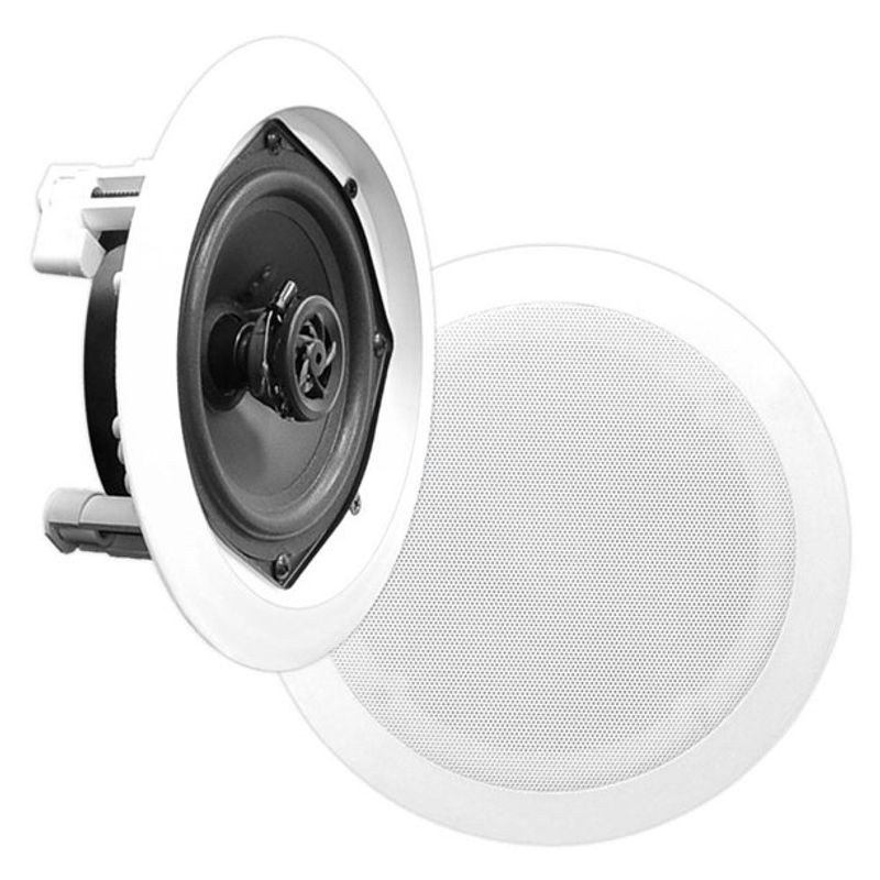 PYLE - Parlantes de Cielo Pyle empotrables Blancos de 150 watts