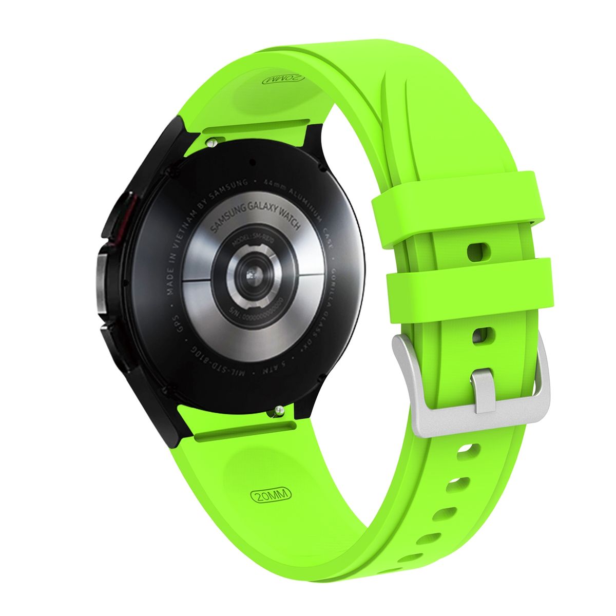 FOXYSMART - Correa Silicona para Samsung Galaxy Watch 4 y 5 Classic