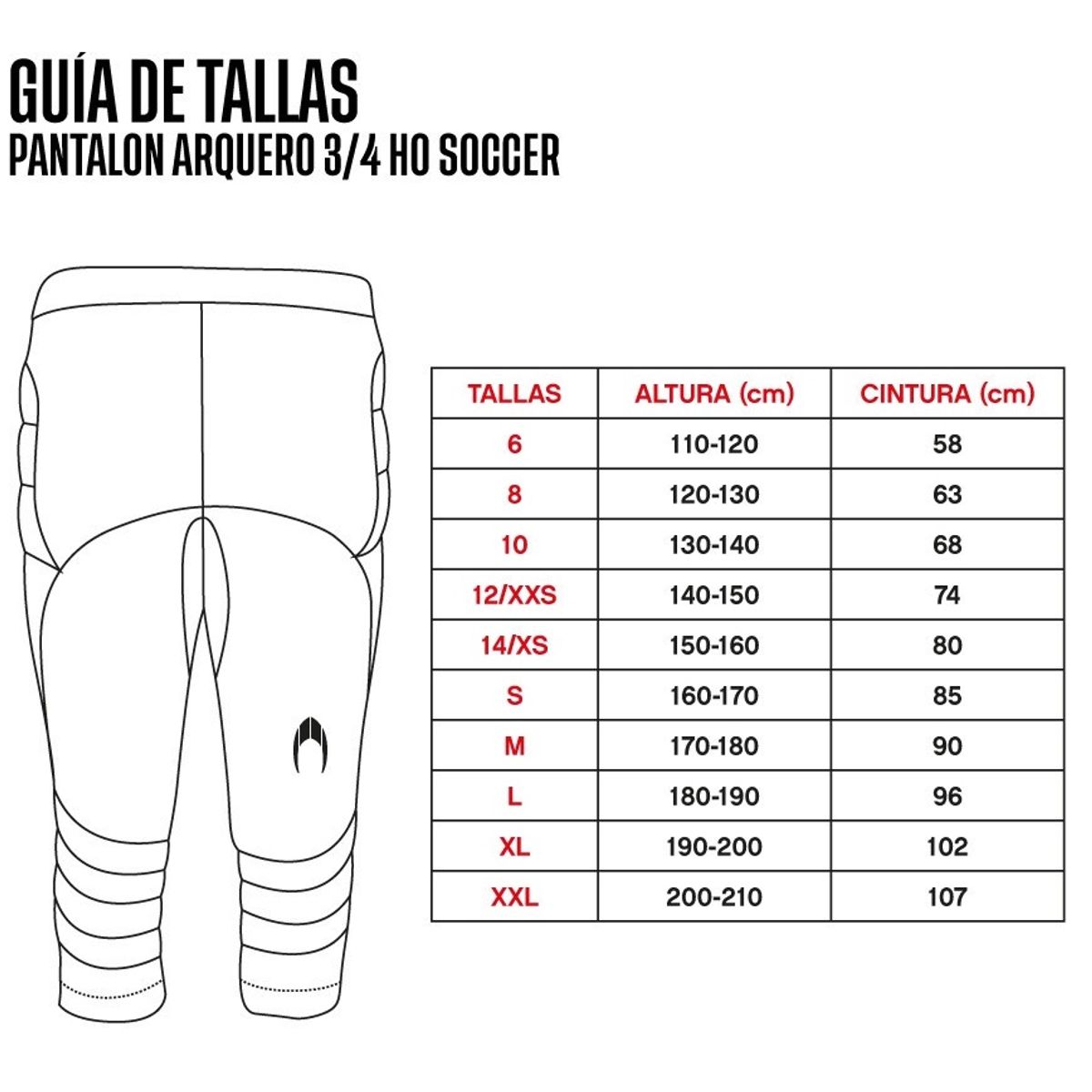 HO SOCCER - Pantalón Arquero 34 HO SOCCER Icon