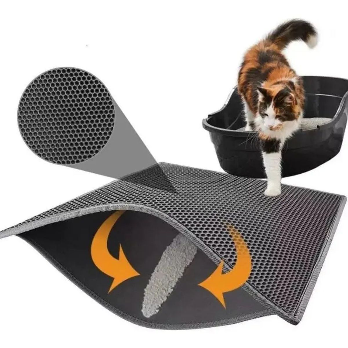 KUANGYE - Alfombra Salida Arenero ¡atrapa Arena Grande Antideslizante