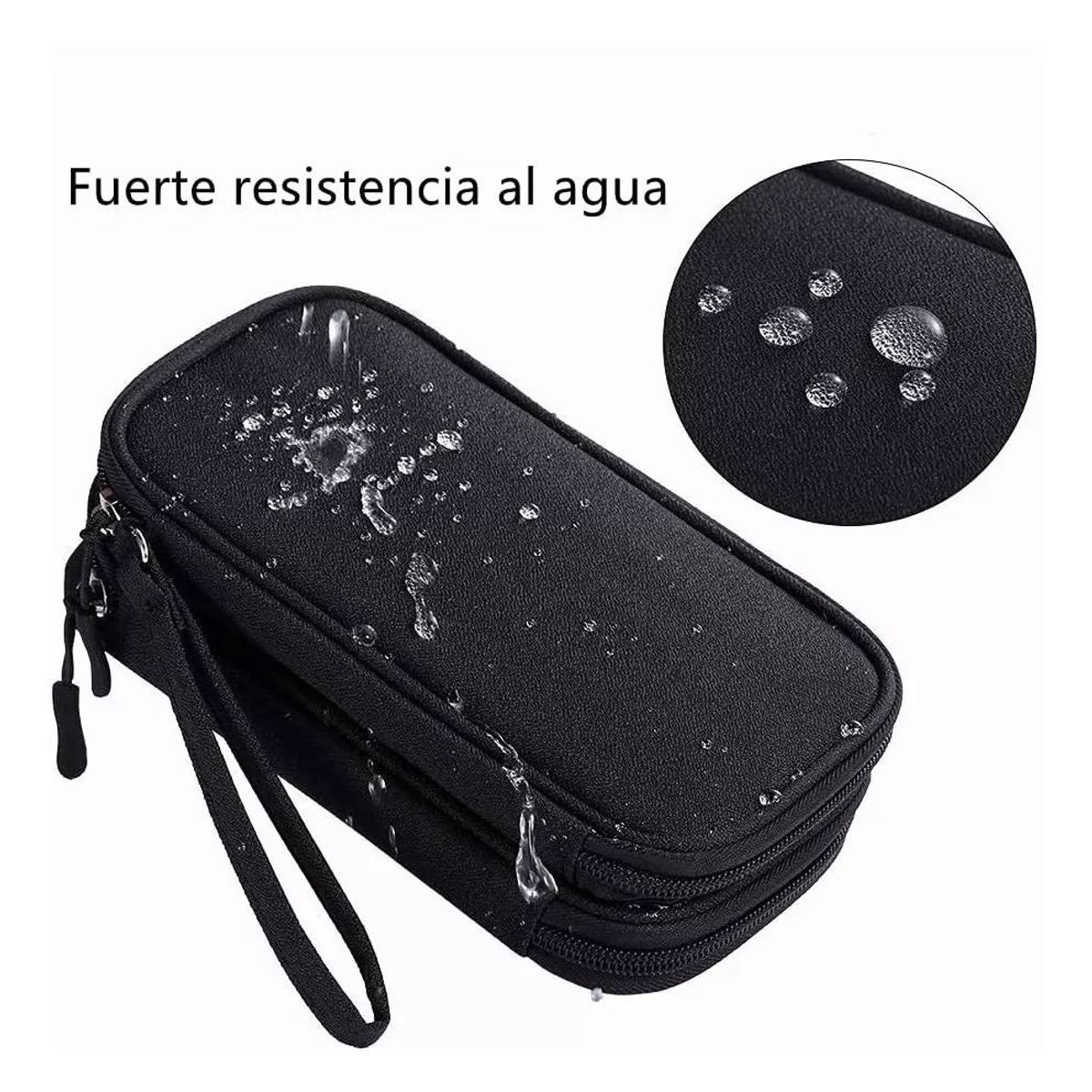 KUANGYE - Organizador De Cables  Bolso Viaje Doble Capa Kuangye