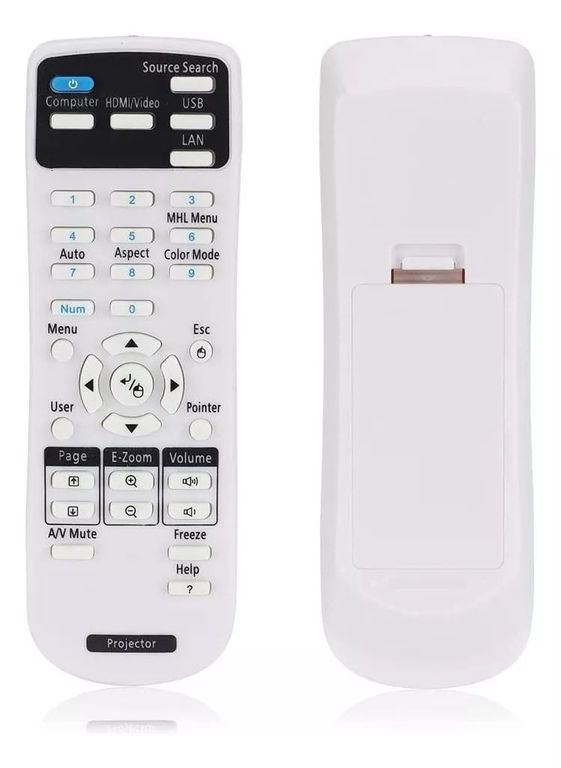 KUANGYE Control Remoto Generico Compatible Data Proyector Epson