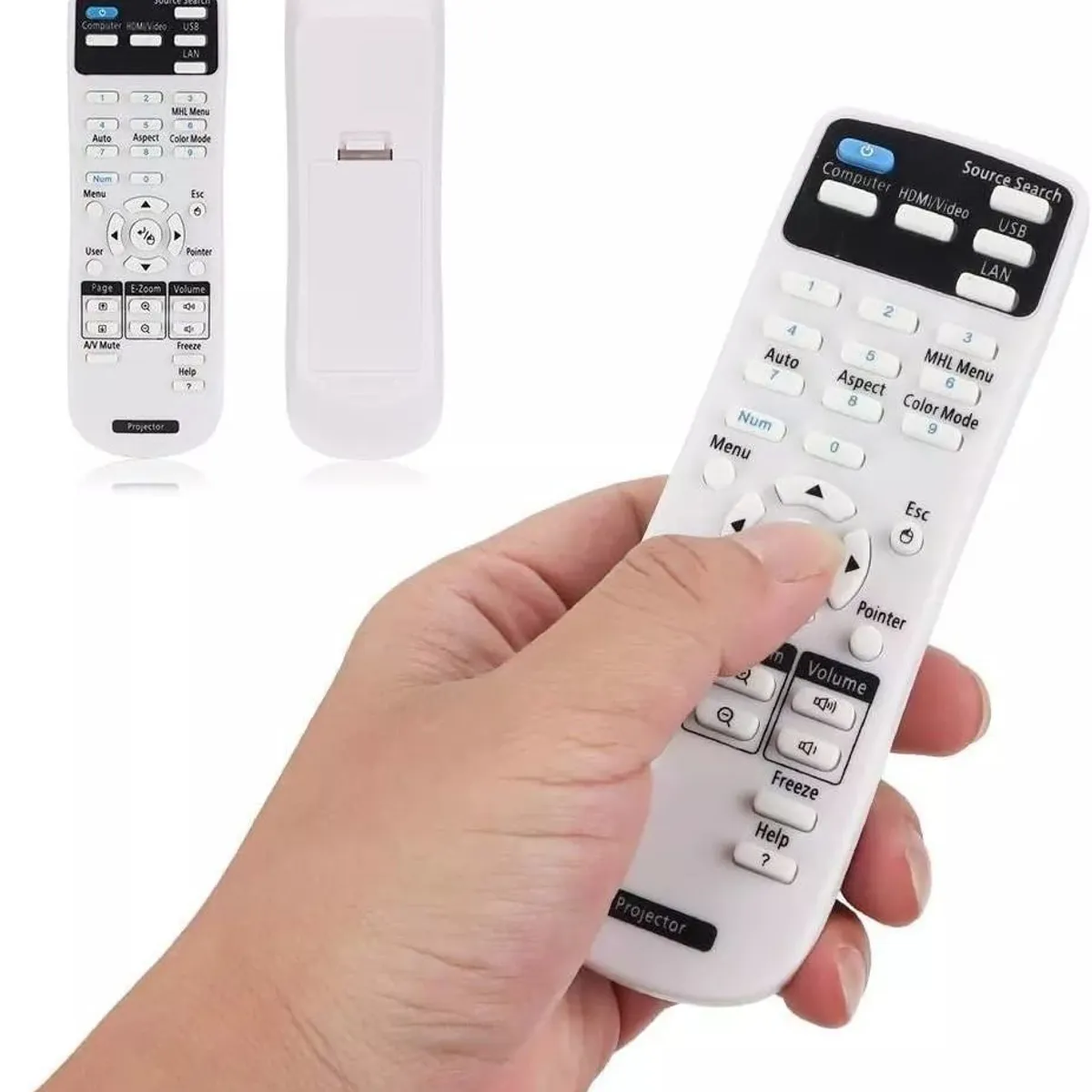 KUANGYE - Control Remoto Generico Compatible Data Proyector Epson