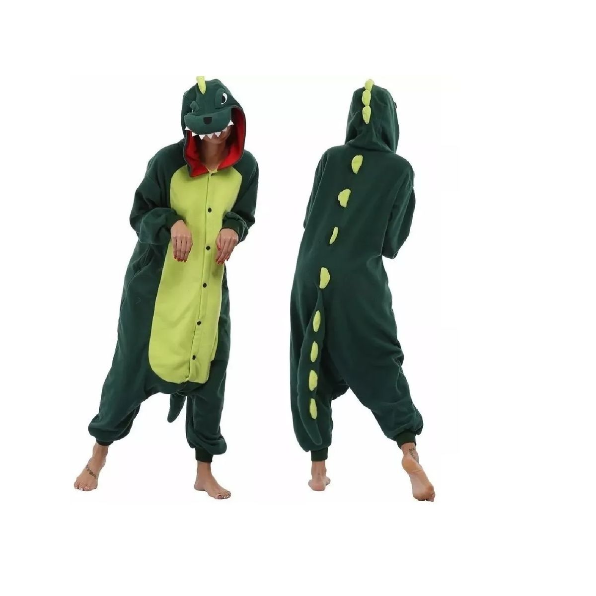 GENERICO - Pijama Enteros Animales - Kigurumi Enterito Niños Adultos