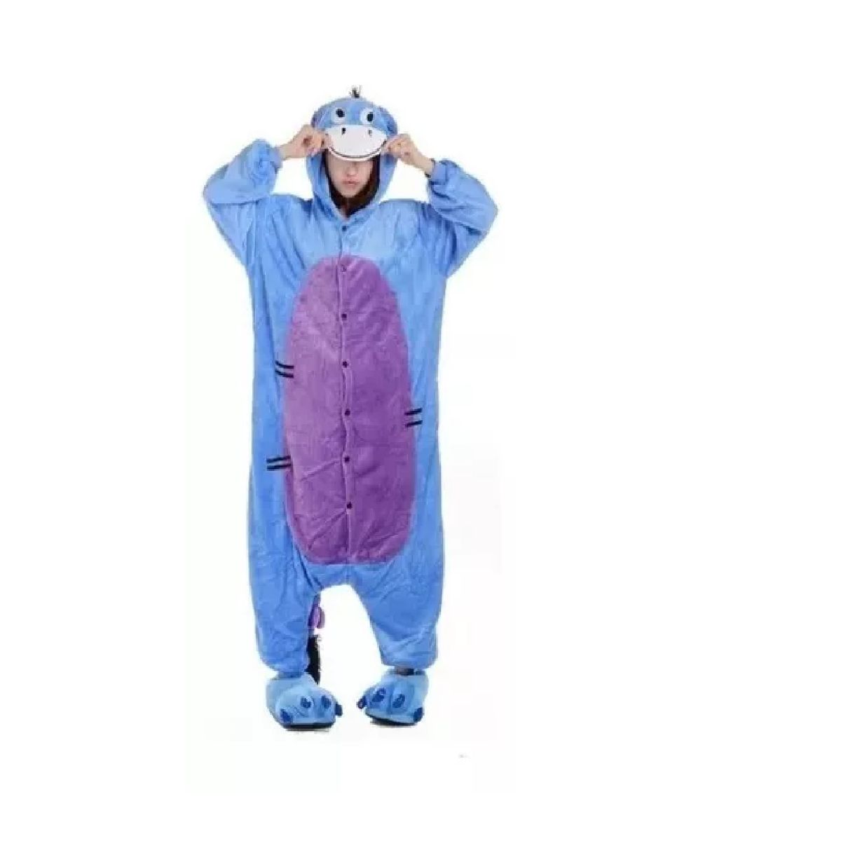 GENERICO - Pijama Enteros Animales - Kigurumi Enterito Niños Adultos
