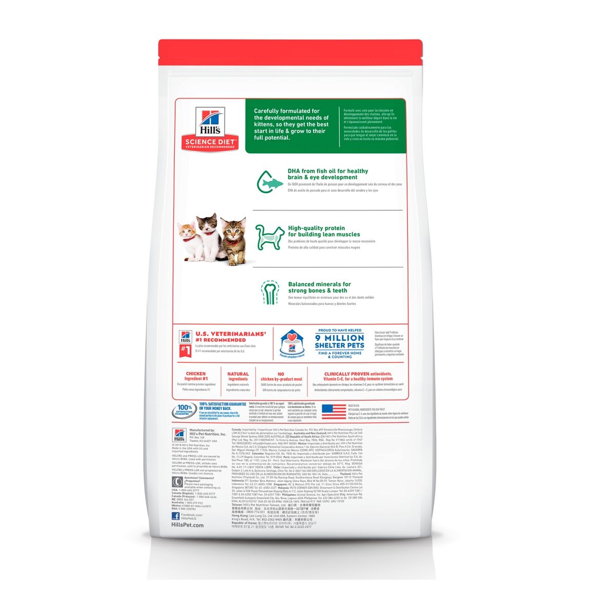 HILLS PET NUTRITION - ALIMENTO HILLS HEALTHY DEVELOPMENT KITTEN GATITOS 3,17 KG..