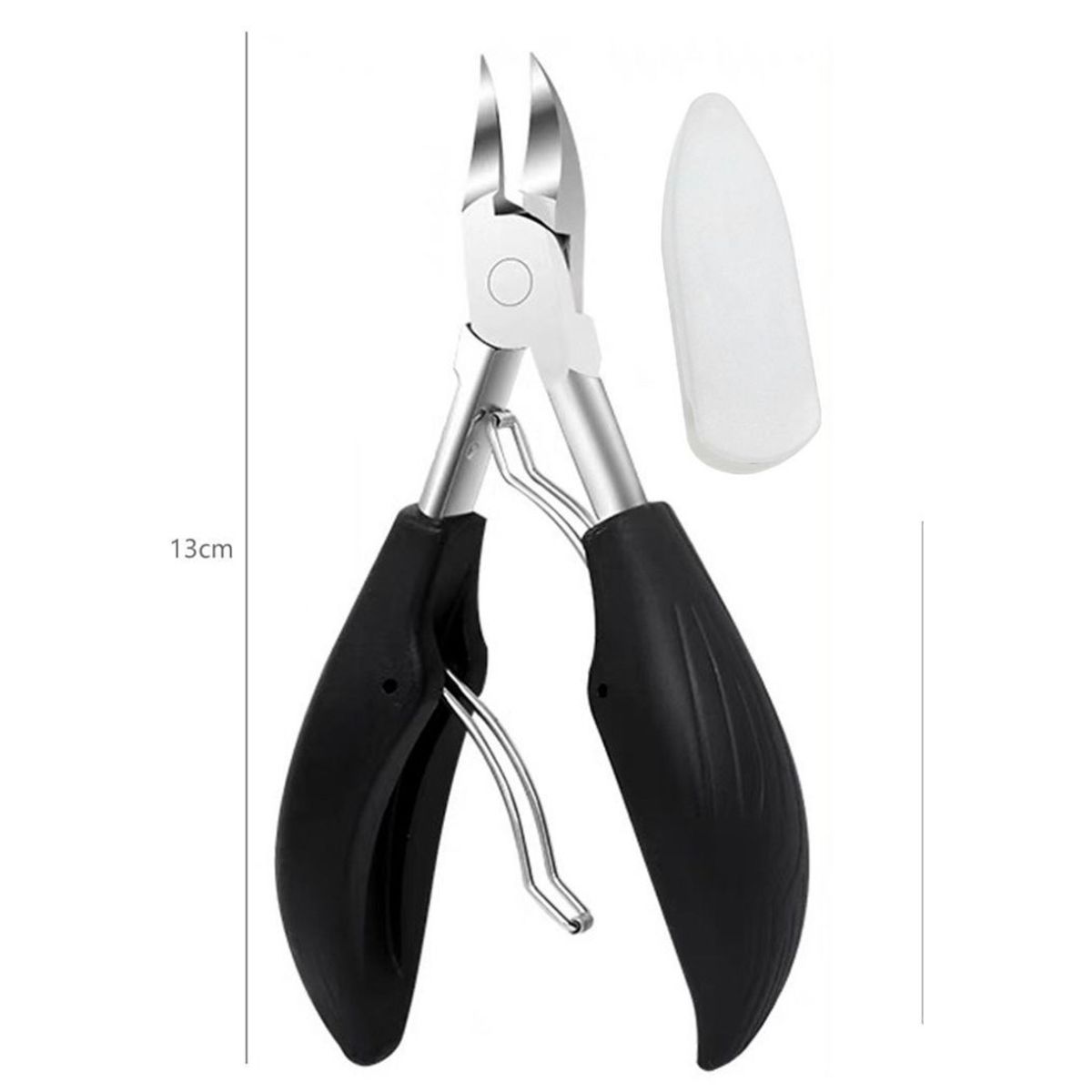 A - cortacurticula en acero inoxidable para manos y pies