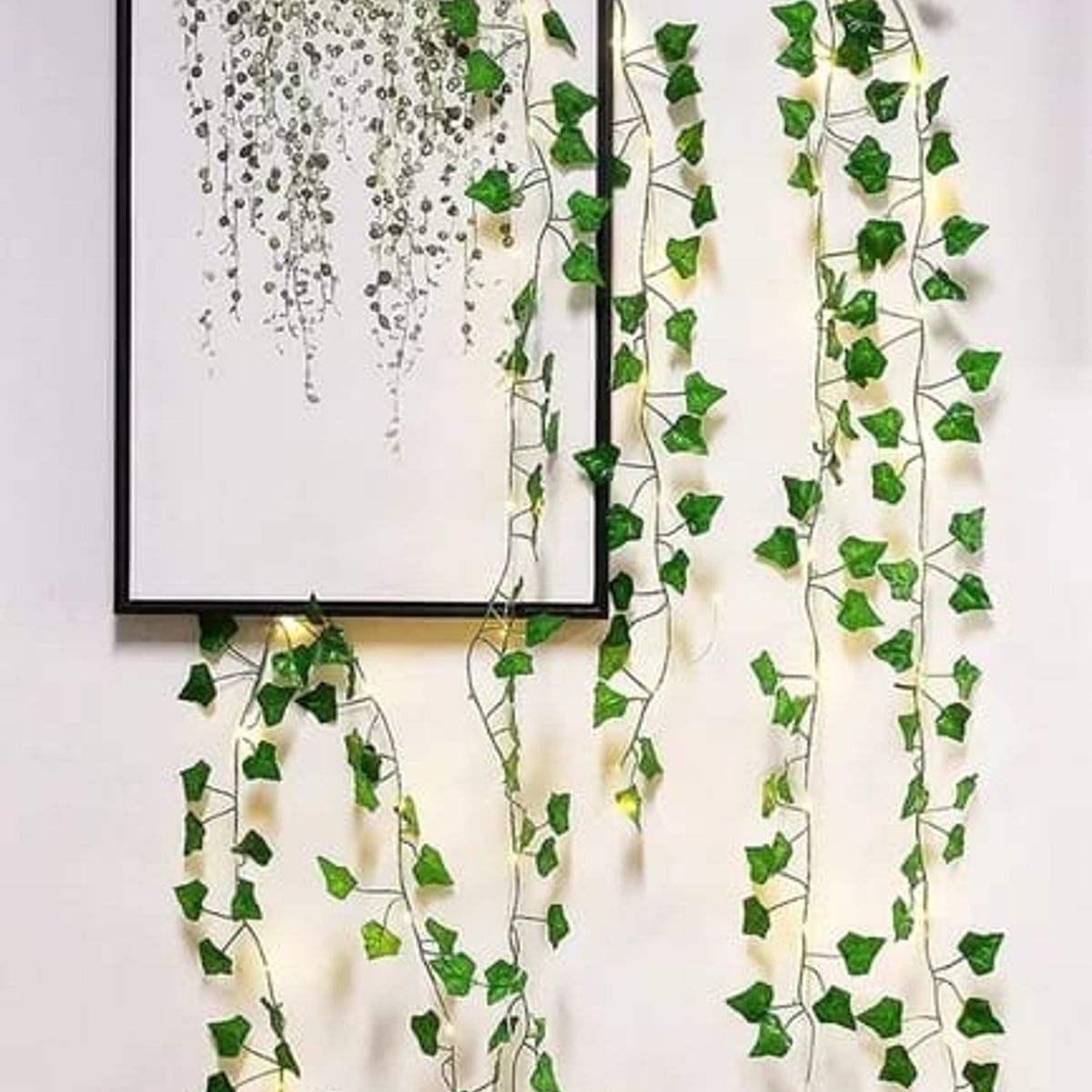 GENERICO - GUIRNALDA 50 LED ENREDADERA BODA 7 MTS BLANCO CÁLIDO SOLAR