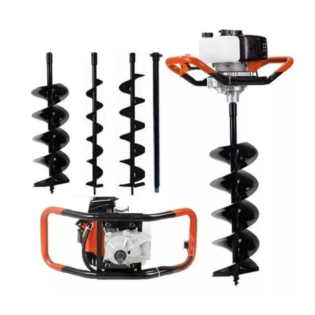 ALTERNATIVE - Barreno Ahoyador 63cc + 3 Brocas + Extension