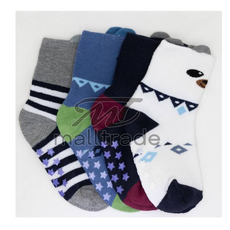 EVERSO - Pack 12 Calcetines Antideslizante Para Niño