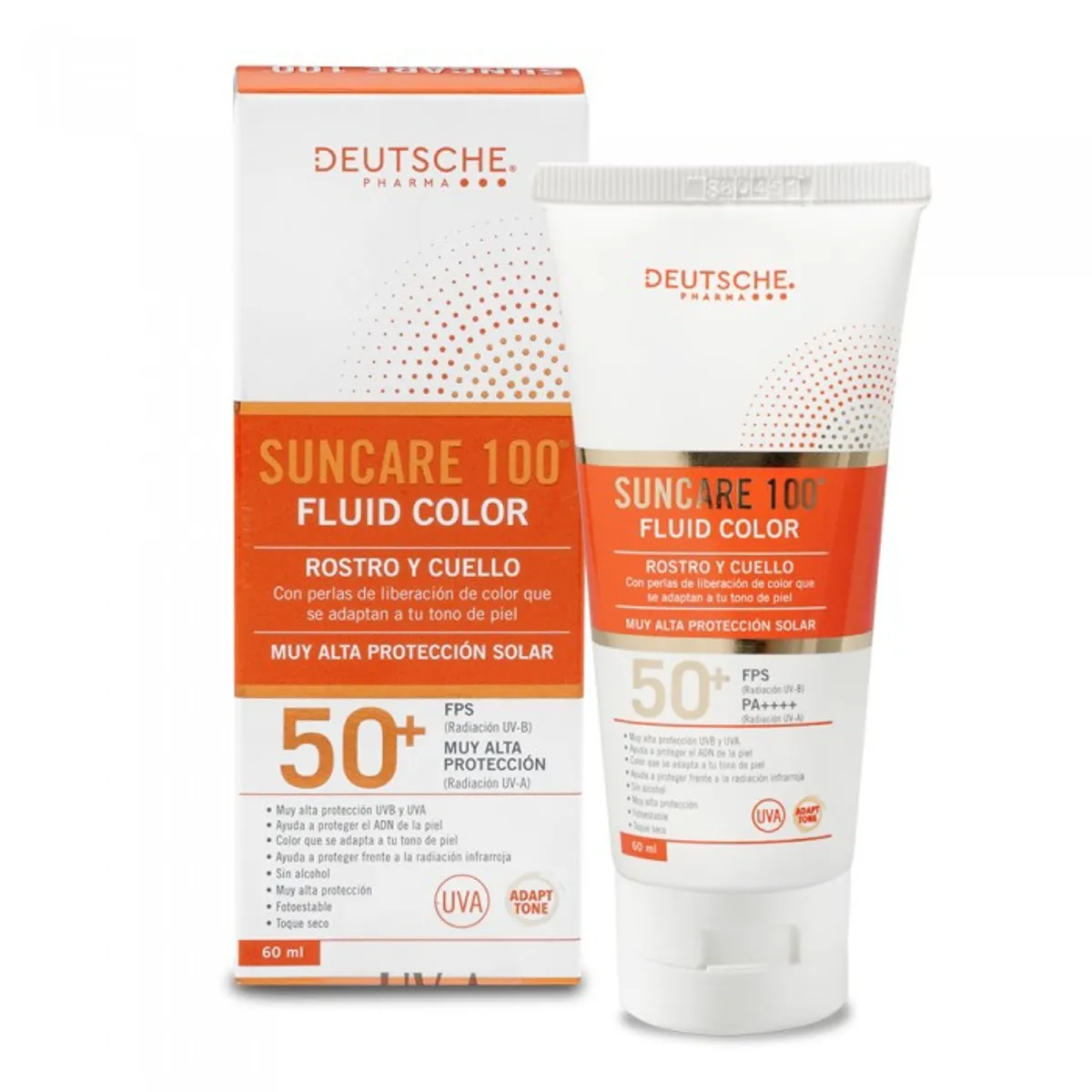 SUNCARE - Suncare 100 Fluid Color Fps 50+ x 60 ml