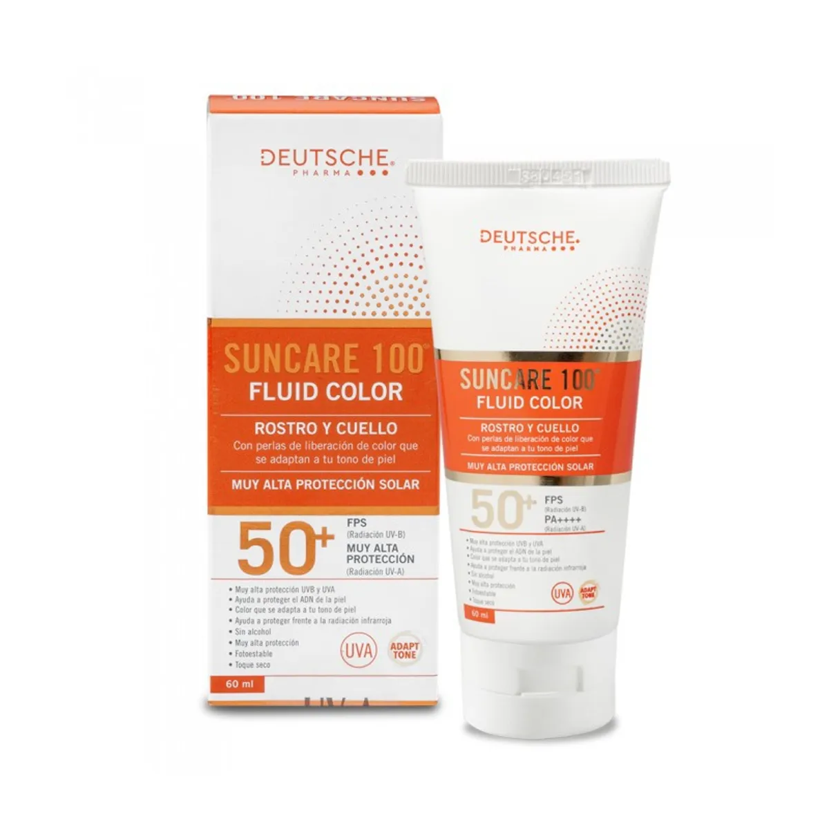 SUNCARE - Suncare 100 Fluid Color Fps 50+ x 60 ml